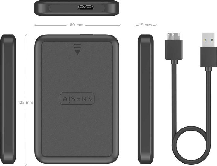 Produktbild Aisens ASE-2519B (2.5")