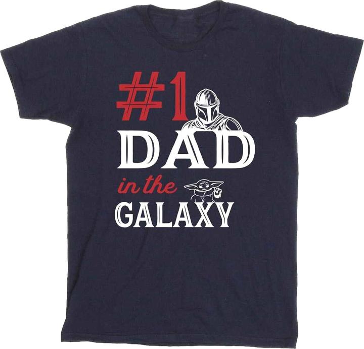 Produktbild Star Wars Mandalorian Number One Dad TShirt (L)