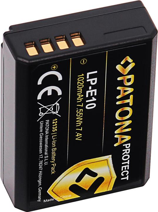 Produktbild Patona Batteries Replacement Accu (Kamera Akku)