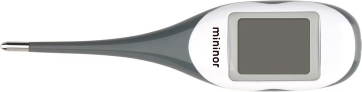 Mininor digitaler Fieberthermometer mit flexibler Spitze (Rektal, Achselhöhle)