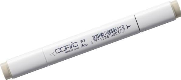 Image du produit Copic Marqueur graphique Classic Type W - 3 (W-3 - Gris chaud No.3, 1 x)