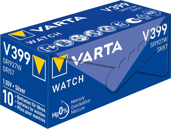 Produktbild Varta Watch V399 (1 Stk., SR57, 42 mAh)
