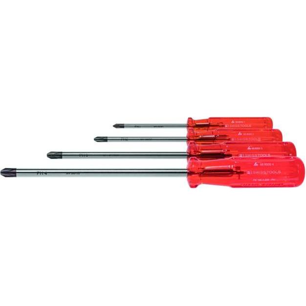 PB Swiss Tools, Schraubenzieher, Schraubendreher-Satz für Phillips, mit Kunststoffheft