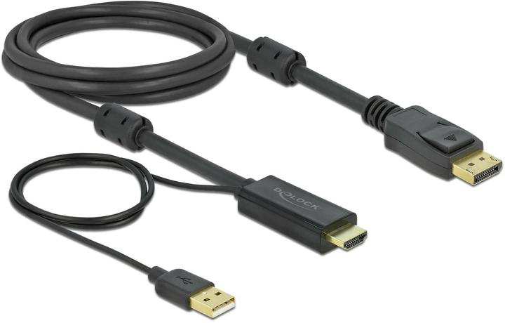 Produktbild Delock HDMI (Typ A) — DisplayPort (2 m)