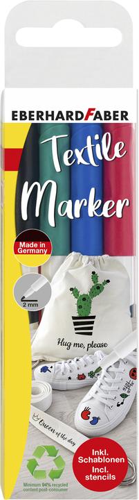 EberhardFaber Textilmarker 4 Stück (4x)