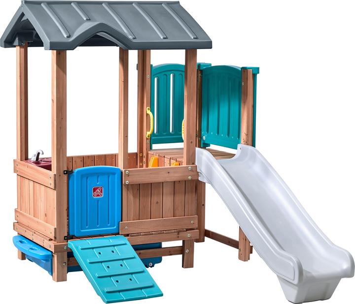 Produktbild Step2 Woodland Adventure Playhouse & Slide