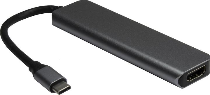 Intertech Inter-Tech Adapter Argus H-469-01 5in1 USB-C,HDMI 4K,PD100W (USB)