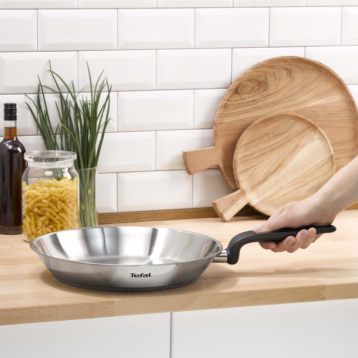 Produktbild Tefal E3080404 (24 cm, Wok Pfanne, Edelstahl)