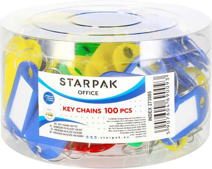 Actual product image Schlüsselanhänger mit Adresse, 100 Stk.