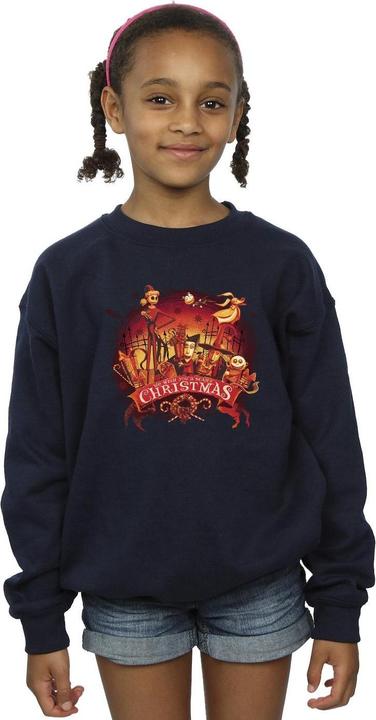 Produktbild Disney The Nightmare Before Christmas Scary Christmas Sweatshirt Mädchen (104)
