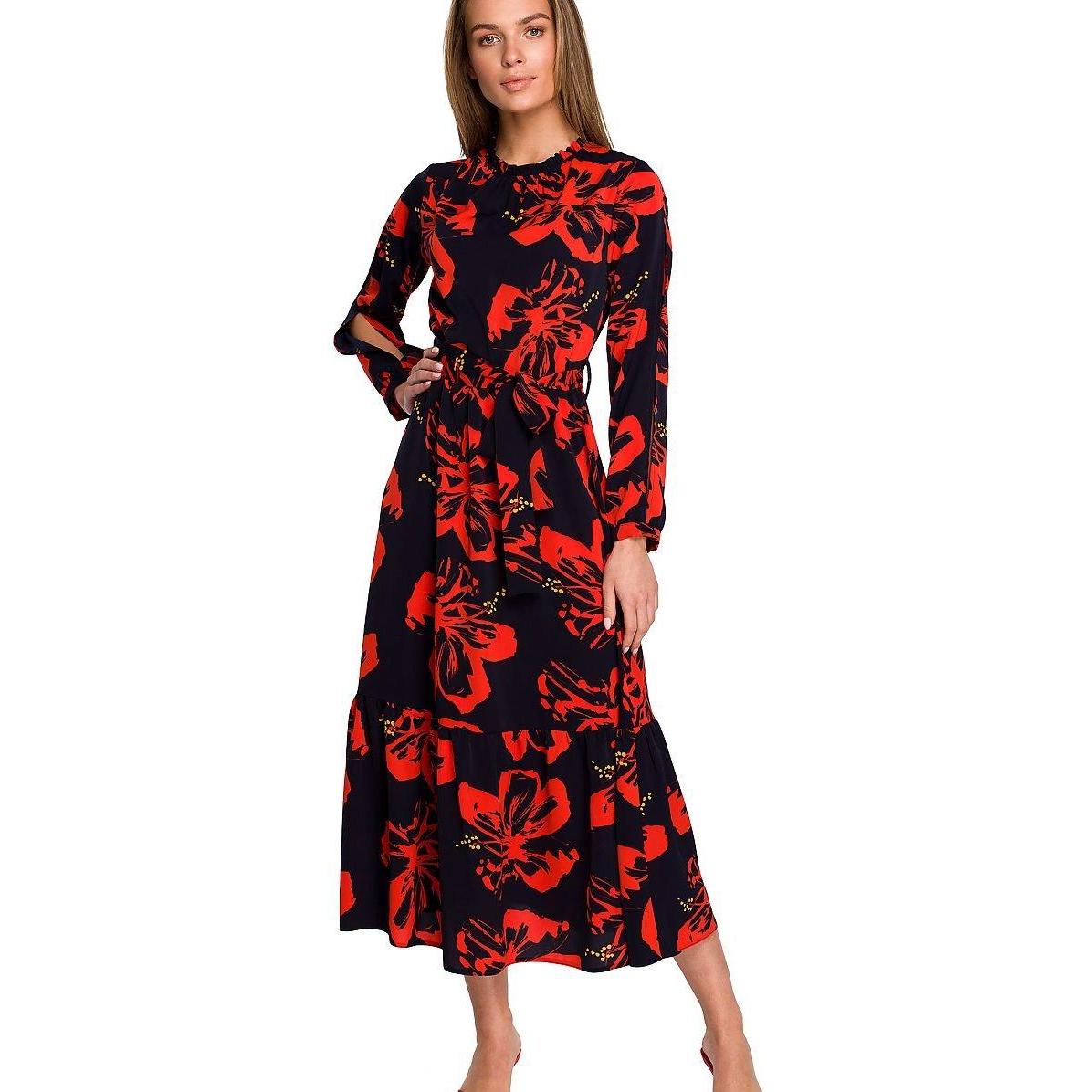 Stylove, Kleider, Alltagskleid, Schwarz, (XL)