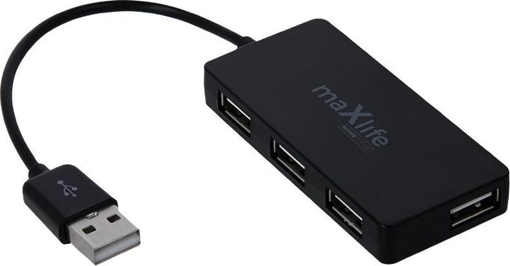 Actual product image Maxlife USB hub, 4 USB ports (USB-A, 4 Ports)