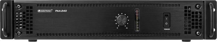Actual product image Omnitronic PAA-240 ELA Amplifier
