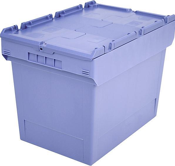 Image du produit Bito Caisse polyvalente MB, avec couvercle rabattable en 2 parties, compatible avec