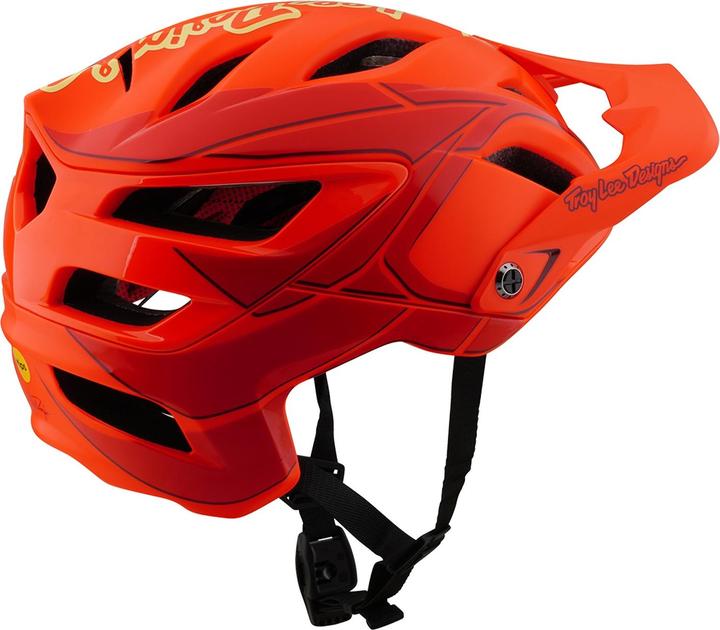 Image du produit Troy Lee Designs A3 MIPS Helm, Ghostwing, red, M/L | 57-59cm (57 - 59 cm)