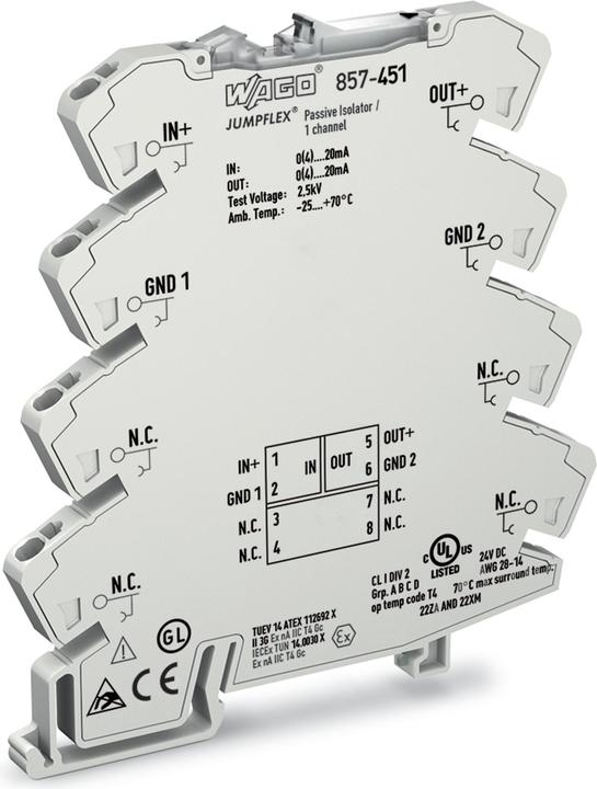 Produktbild Wago Passive isolator 1 chan