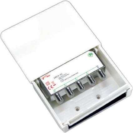 G.B.S. Elettronica Gbs Elettronica Derivatore da Palo Dpe/4-5g 4, Parabola + Antenna, Bianco