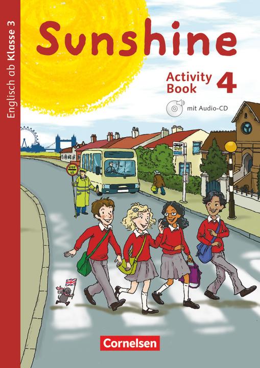 Produktbild Sunshine 4. 3. Klasse. Activity Book mit Audio-CD (Deutsch, Englisch, Caroline Schröder, Nadine Kerler, Stefanie Keller, Tanja Beattie, Ulrike Kraaz, 2015)