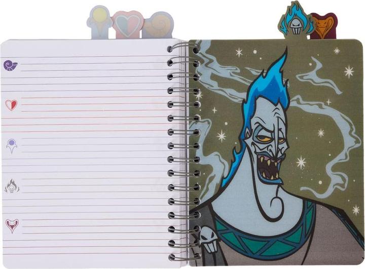 Actual product image Loungefly Disney Villains by Notebook Tab Journal (16 x 21 cm)