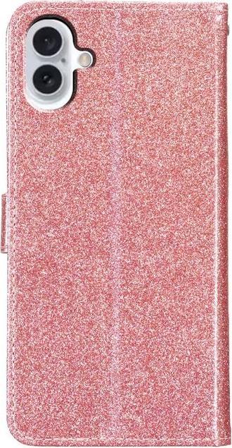 Actual product image MU Style PU Leather Bling Series (Apple iPhone 16 Plus)