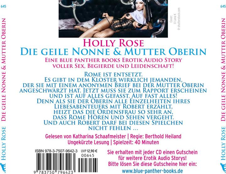 Immagine prodotto Rose:La suora arrapata e la Madre Superiora (Holly Rose)