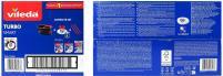 Actual product image Vileda Turbo Smart wiping system and bucket single tank