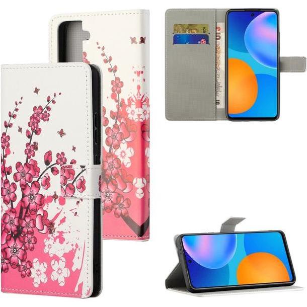 Thumbnail - MU Style Leder Bookcover Image Series (Samsung Galaxy S21+), Smartphone Hülle, Mehrfarbig