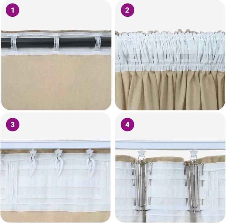 Actual product image VidaXL Curtains (245 x 140 cm)
