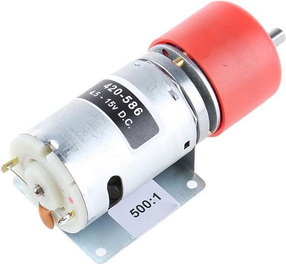 Produktbild RS PRO Getriebemotor 4.5-15VDC Ø32mm 500:1