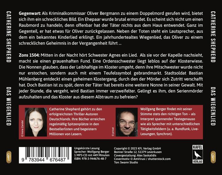 Produktbild Shepherd:Das Wiegenlied: Thriller (Catherine Shepherd, Deutsch)