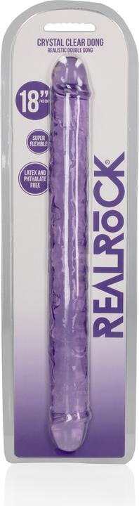Actual product image RealRock Realistic Double Dong - 18" / 45 cm
