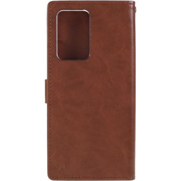 Thumbnail - Goospery Bluemoon Diary Series (Samsung Galaxy Note 20 Ultra), Smartphone Hülle, Braun
