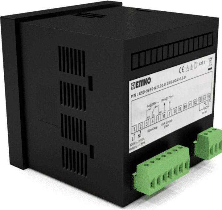 Productafbeelding Emko Temperatuurregelaar met roterende regeling 24VAC/DC sal-sensor ingang