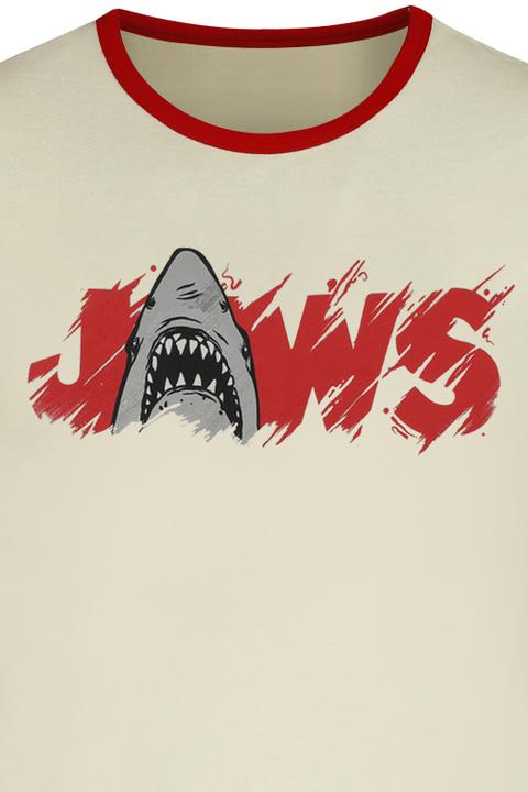 Actual product image JAWS - Ringer shirt (M)