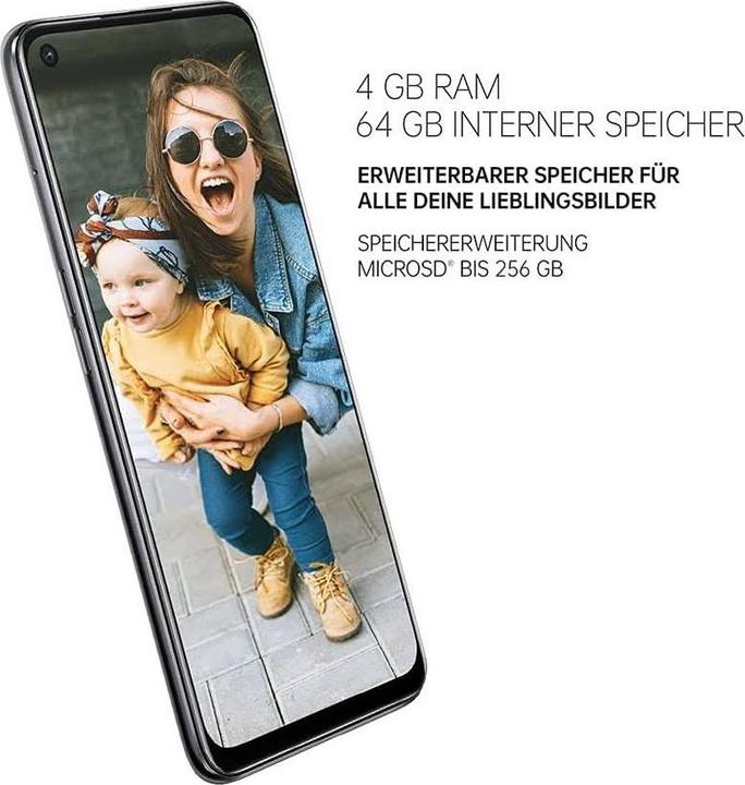 Produktbild OPPO A54 (64 GB, Fluid Black, 6.50", Dual SIM, 48 Mpx, 5G)