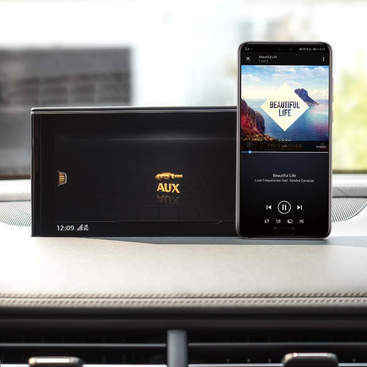 Actual product image Ampire Bluetooth Receiver, 3.5mm jack, 12 Volt, aptX (Transmitter & Receiver)