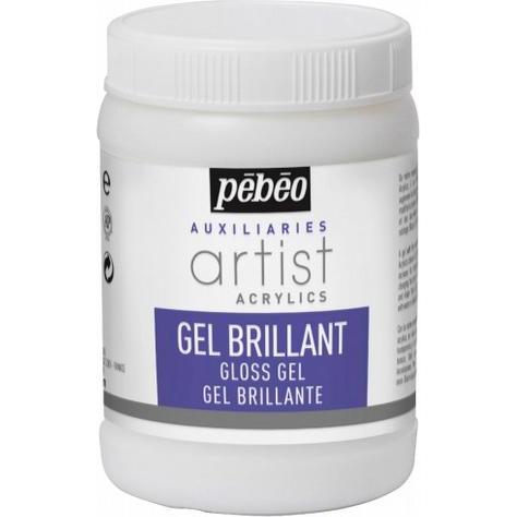 Pebeo, Künstlerfarbe + Bastelfarbe, Artist Acrylics Glanz Gel (250 ml)