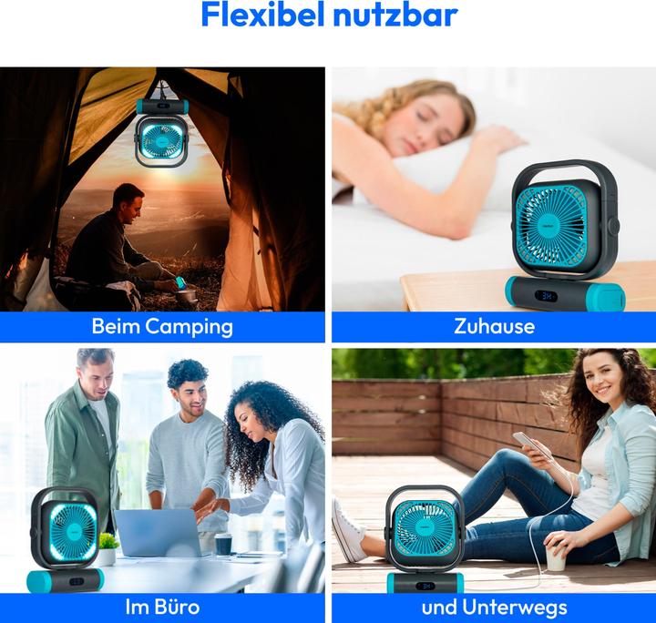 Produktbild Medion LIFE Camping Ventilator E10 TF (48 dB)