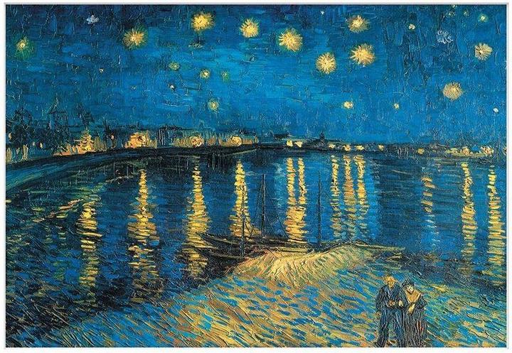 Image du produit Van Gogh - Imprimé NIGHT AT THE RHONE (40 x 30 cm)
