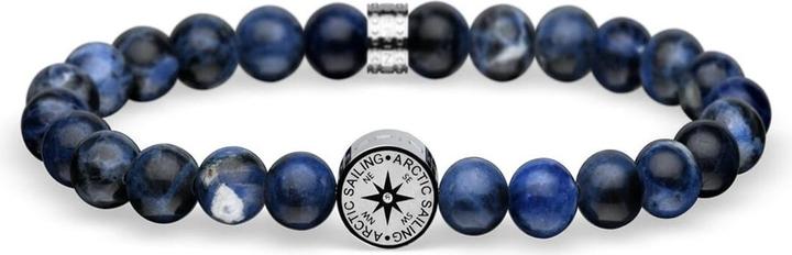Produktbild Bering Arctic Symphony Sodalite Beaded Bracelet 630-71-X0 - Length: 22 cm (22 cm)