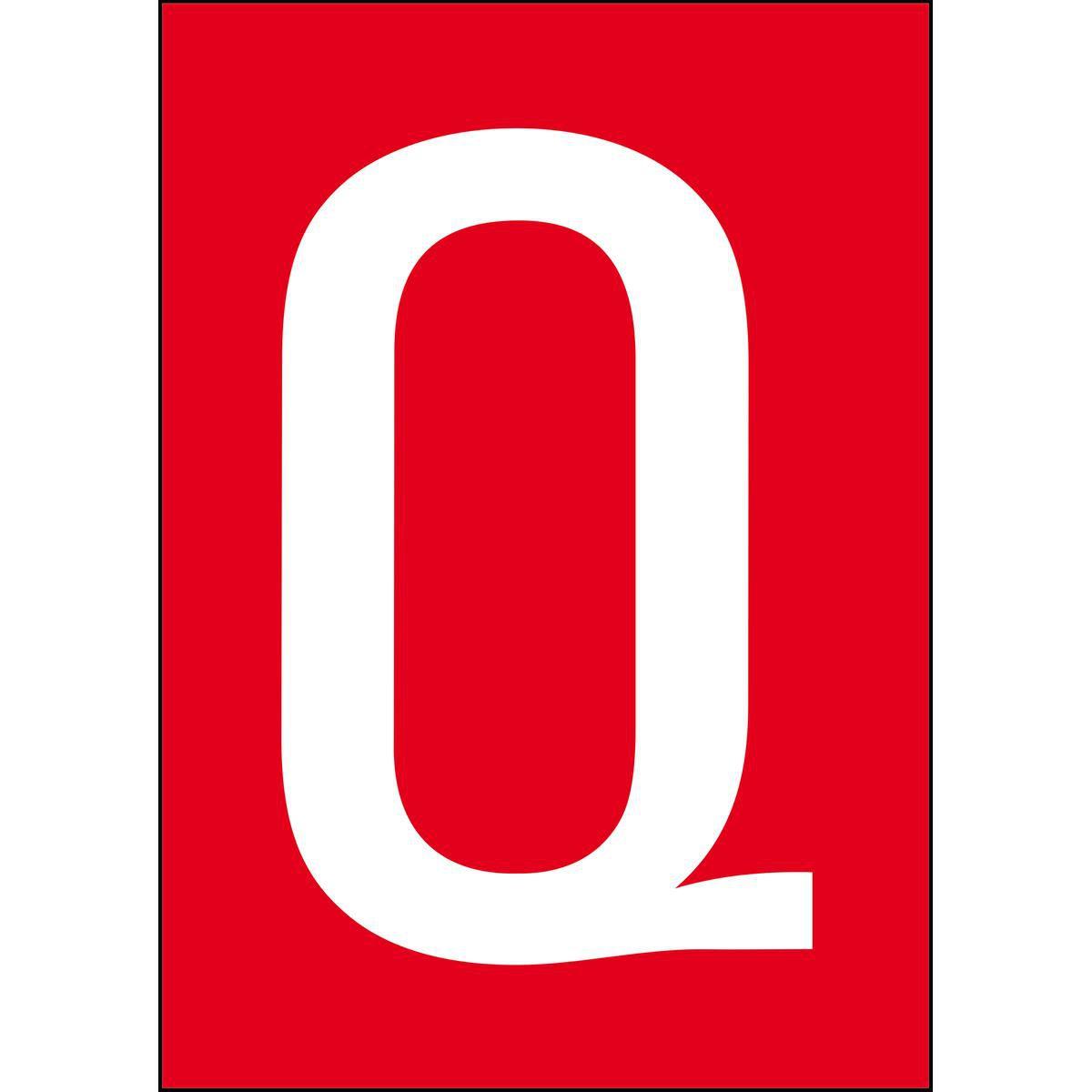 Brady, Etiketten, A4-Etiketten mit Zahlen und Buchstaben