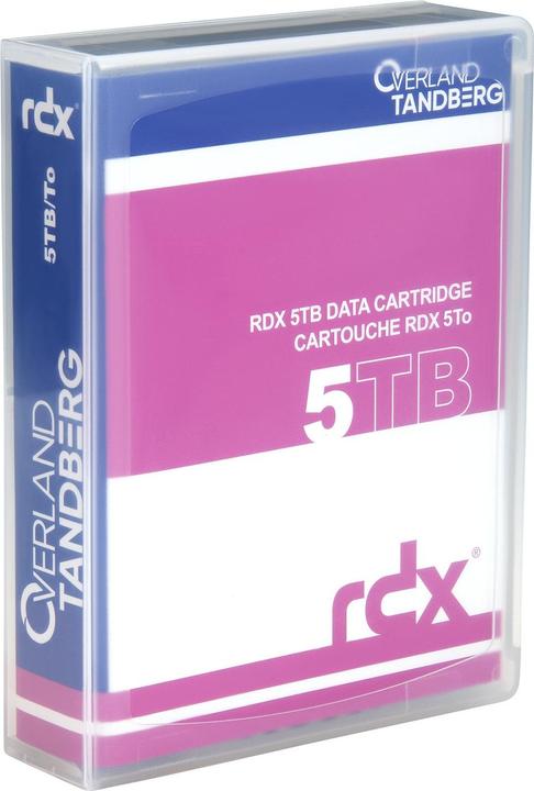 Actual product image Tandberg Data RDX Medium (RDX, 5000 GB)