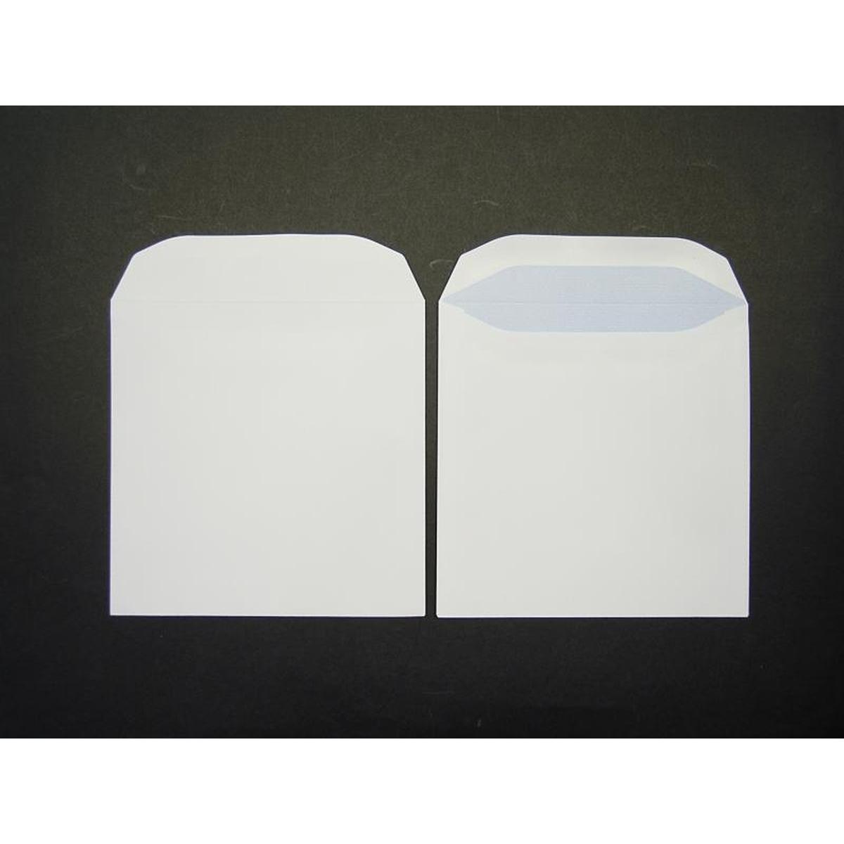 Thumbnail - Blanke, Briefumschlag, Briefumschläge 220x220mm 100g/qm selbstklebend VE=250 Stück weiss (250 x)