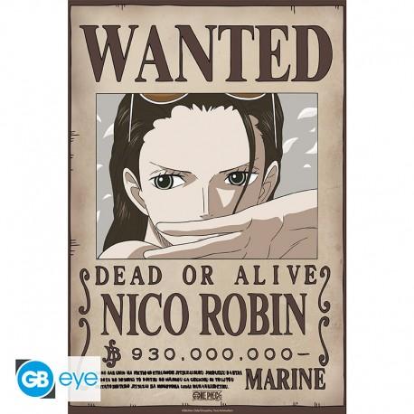Actual product image GB Eye One Piece Poster Chibi: Wanted Nico Robin Wano 52x38cm (38 x 52 cm)