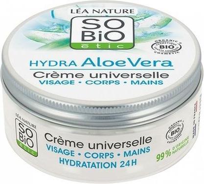 Actual product image Markenlos Lea Nature So Bio Etic Hydra Aloe Vera Universal Cream for Face, Body, and Hands