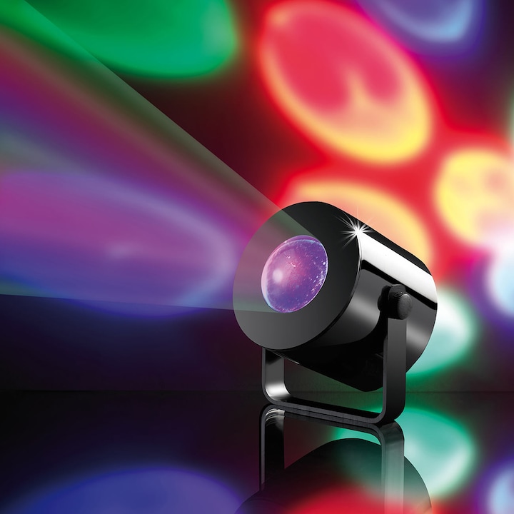 Actual product image Lunartec Mobile Mini LED Disco Light (LED)