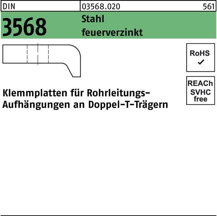 Actual product image Reyher Lifting clamp DIN 3568 for