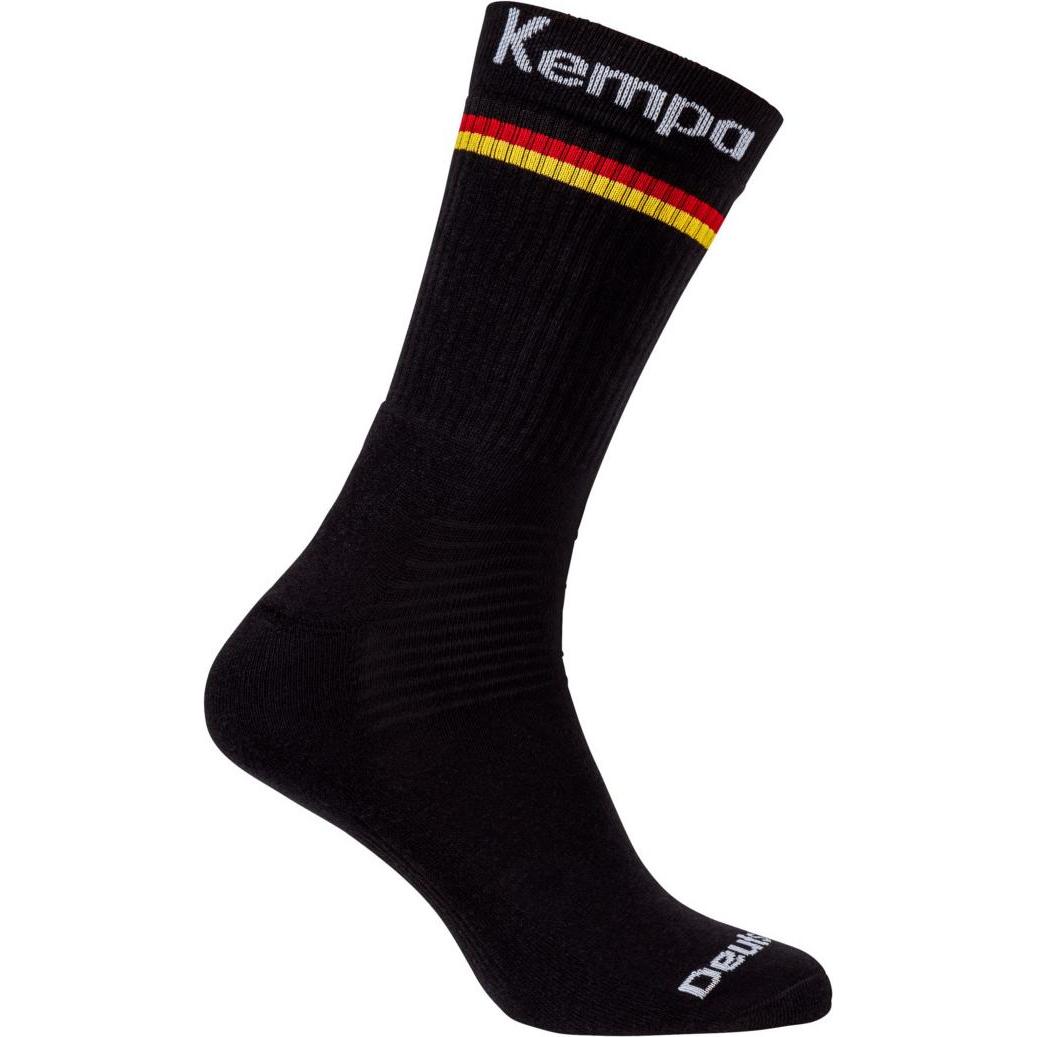 Kempa, Damen, Sportsocken, Socken Team GER (31 - 35), Schwarz