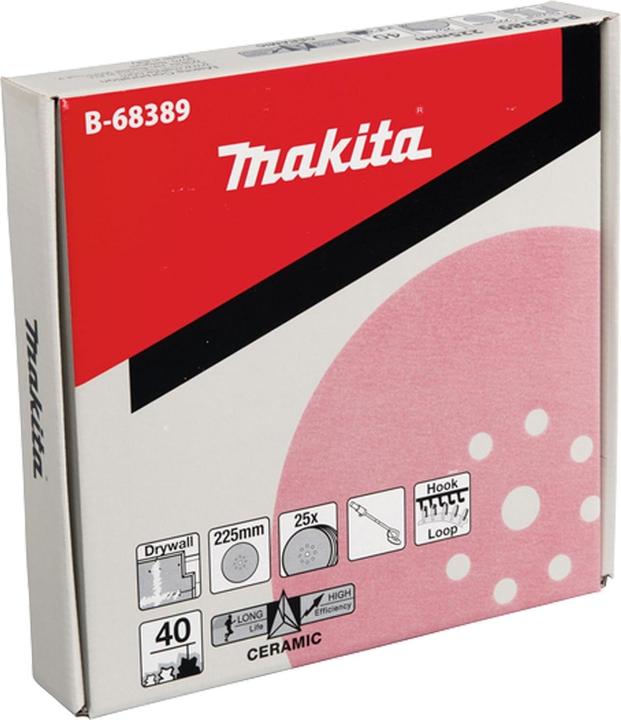 Produktbild Makita Schleifpap. Kl. 225mm K40 für DSL800 (40)
