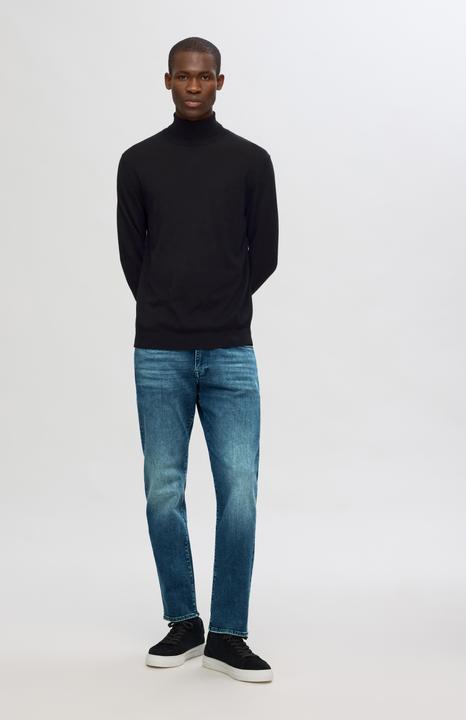 Actual product image Selected Medium Blue Straight Fit Jeans (30)